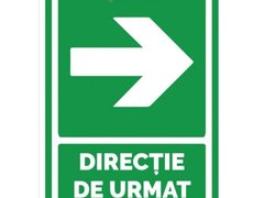 Indicatoare verzi iesire in dreapta